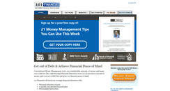 Desktop Screenshot of 101financial.com
